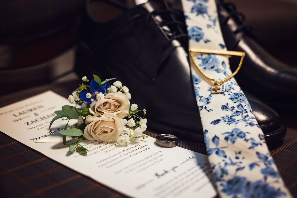 wedding details shot