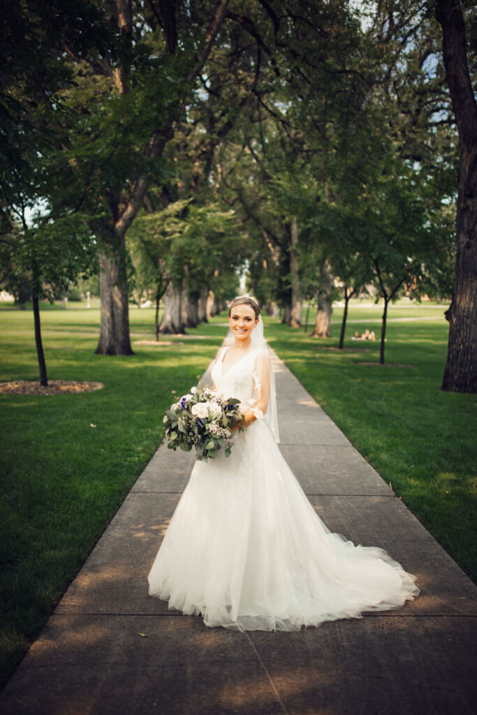 bride at CSU Oval